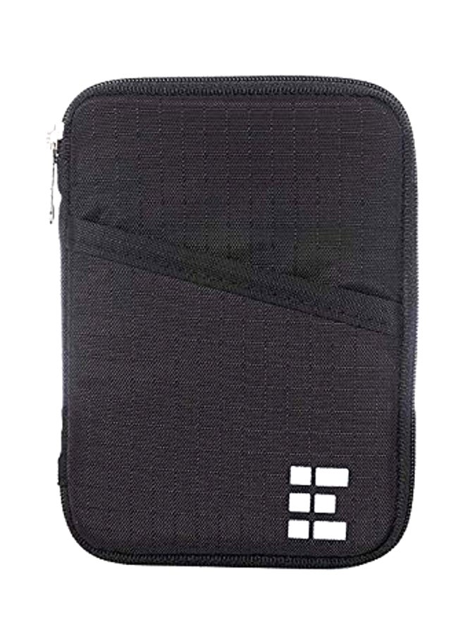 زيرو جريد محفظة جواز سفر أسود - Image 1